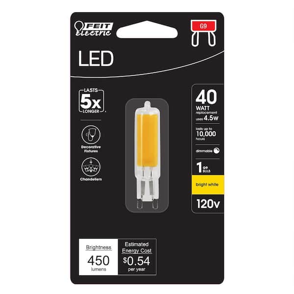 LOHASLED 40 Watt Equivalent G9 G9/Bi-pin LED Bulb & Reviews
