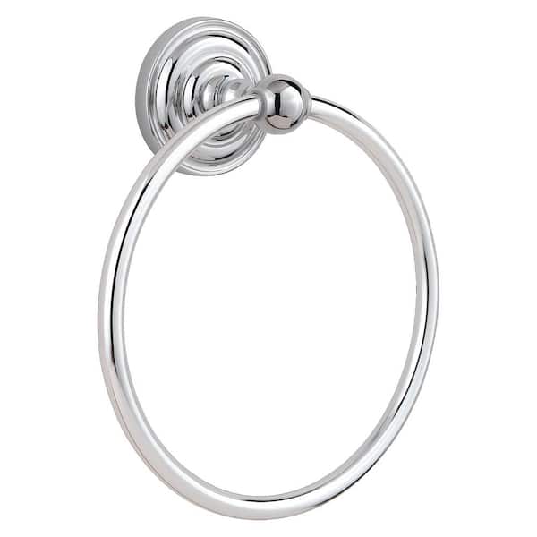 Franklin Brass Futura Towel Ring in Chrome D2416PC - The Home Depot