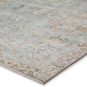 Asher Teal/Gold 5 ft. x 8 ft. Bohemian Rectangle Area Rug