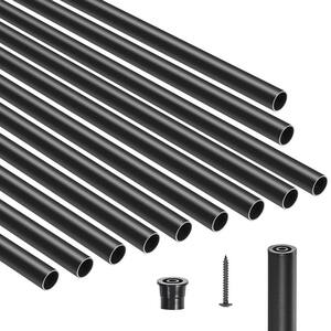 Staircase Balusters 101 Pack, 36 in. Aluminum Stair Balusters, 3/4 in. Water-Proof Round Metal Spindle Railing