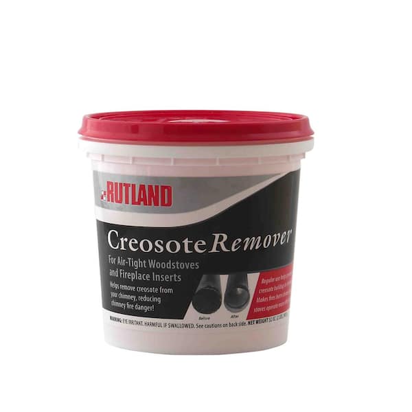 Rutland 2 Lb Tub Dry Cresote Remover, Waterless Fireplace Cleaner Home Depot