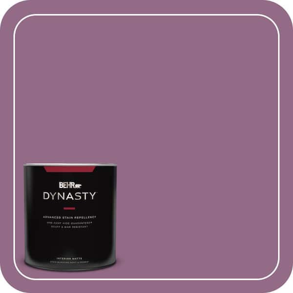 BEHR DYNASTY 1 qt. #680D-6 Lantana Matte Interior Stain-Blocking Paint and Primer