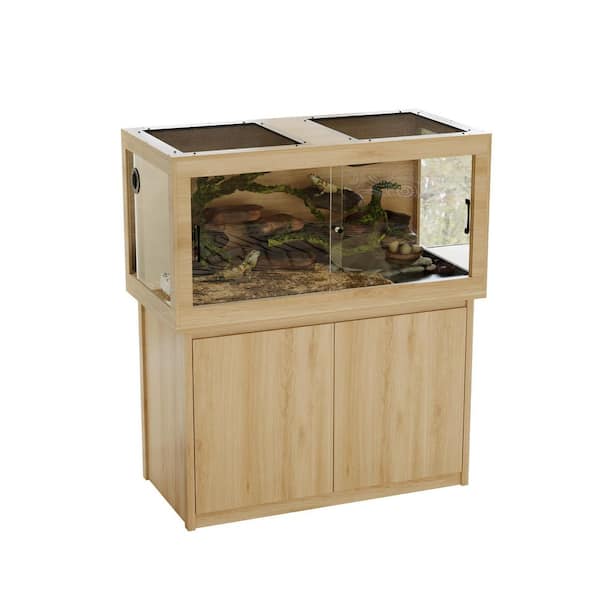 FUFU&GAGA 53.15 in. W x 17.72 in. D x51.18 in. H Double Reptile