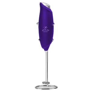 1-Touch Handheld Milk Frother - Purple