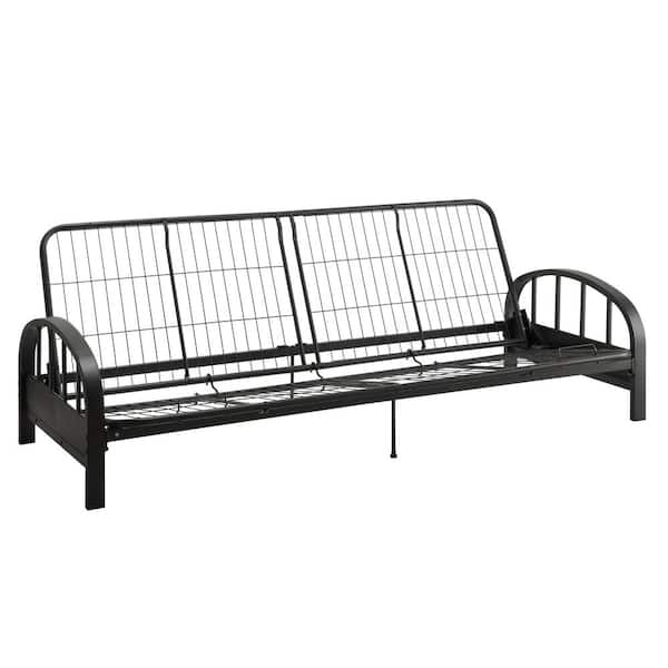 DHP Aiden Black Futon Frame