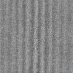 Gray Residential/Commercial 18 in. x 18 Peel and Stick Carpet Tile (10 Tiles/Case) 22.5 sq. ft.