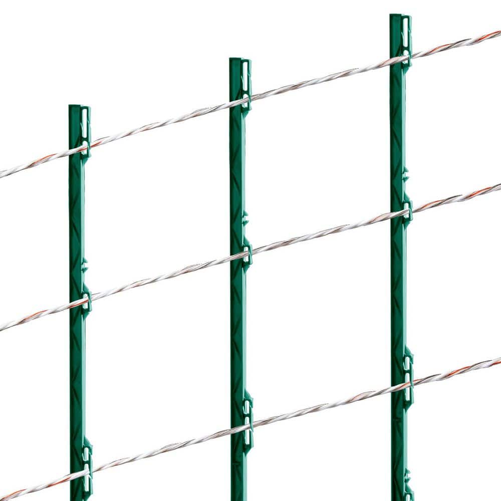 Natudeco 5pcs Electric Fence Handle Insulated Gate Grip Bar Plastic Electric Fence Gate Handle Electronic Fence Accessories With Metal Spring Hook For Farm Pasture - View #4