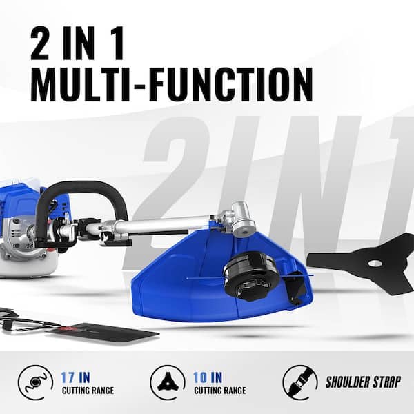 WILD BADGER POWER 26cc Weed Wacker Gas 3 in. 1 String