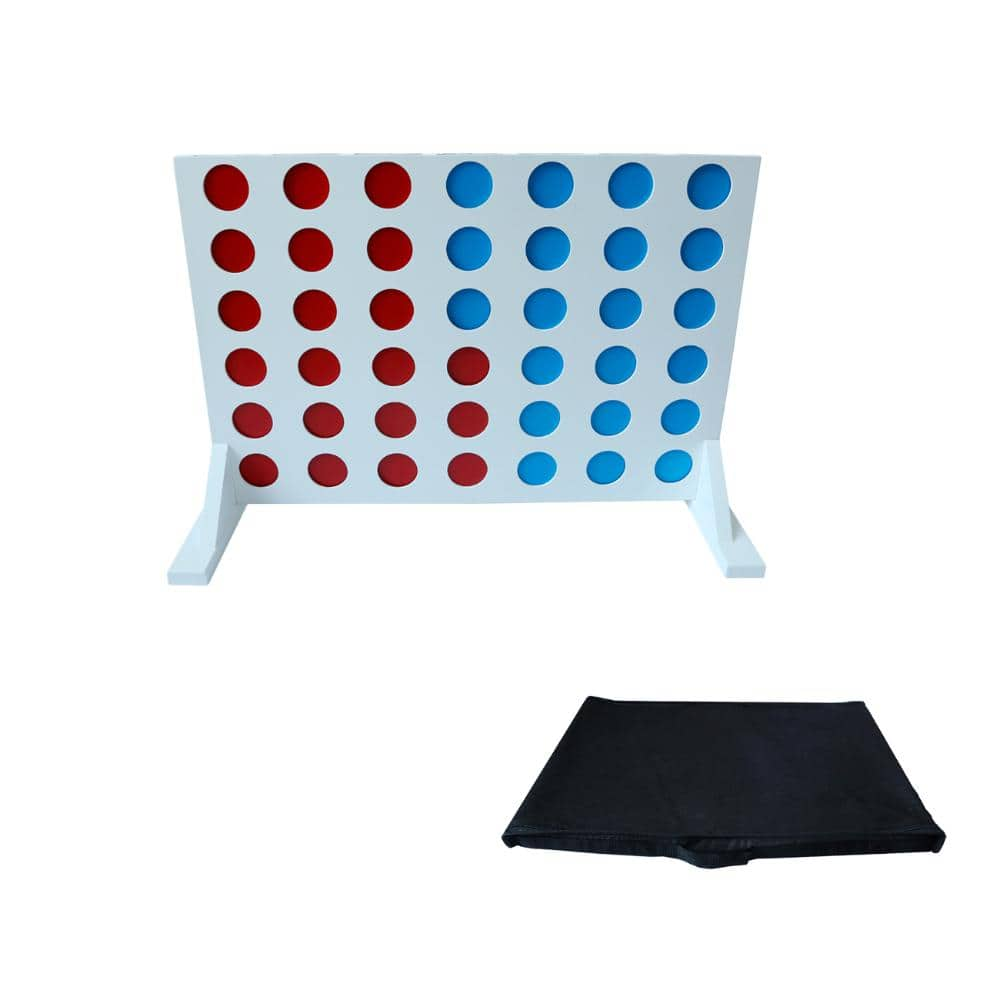 Trademark Innovations Giant Outdoor 4 In A Row Game For Backyard 4INROW ...