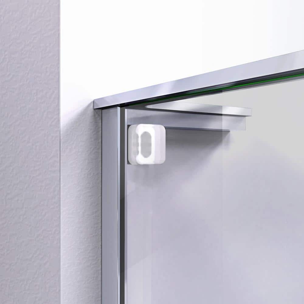 Mirage-Z 44-60'' Frameless Clear Glass Sliding Shower Door
