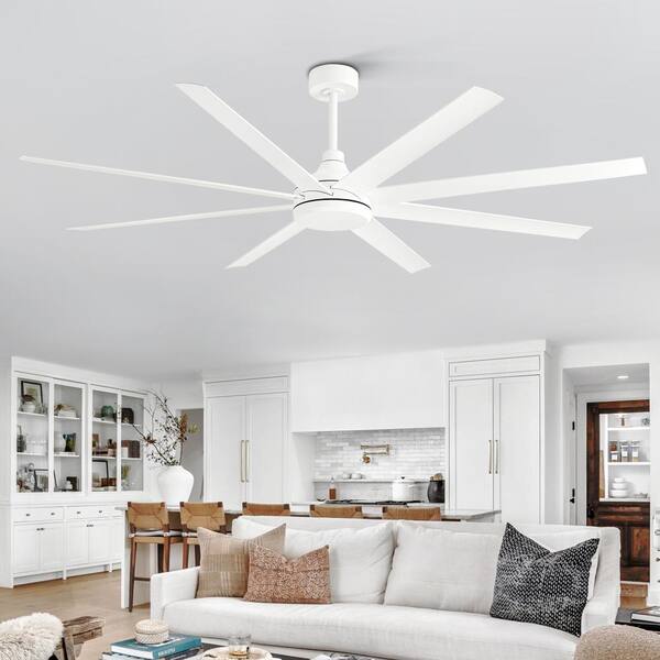 Breezary 72-in Black with Abs Blades Indoor/Outdoor Ceiling