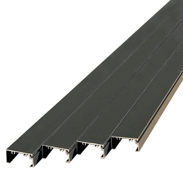 Enclosure 1 in. x 2 in. x 10 ft. Bronze Frame Kit (4-Pack)