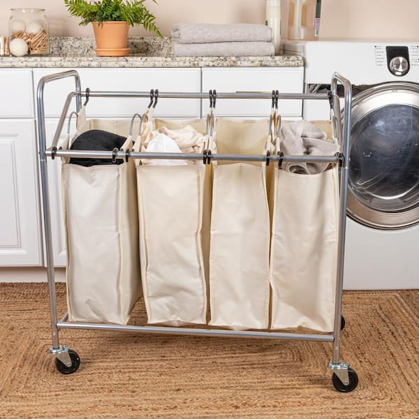 Kik Fix Laundry Basketbamboo Laundry Hamper With Lid - Giant Clothing  Basket Organizer