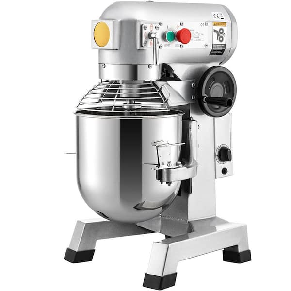 Commercial Food Mixer 30 qt. Commercial Mixer with Timing Function, 1100 W Stainless Steel Bowl Heavy Duty Electric