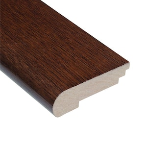 Teak Huntington 3/4 in. Thick x 3-1/2 in. Wide x 78 in. Length Stair Nose Molding