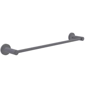 Malibu 18 in. Towel Bar in Matte Gray