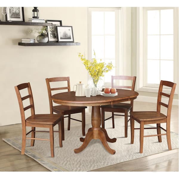 Distressed Oak Madrid Dining Chair (Set of 2)