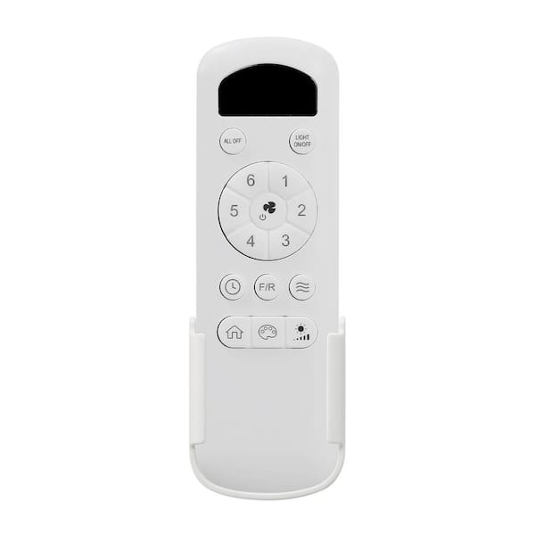 Sofucor Hand-Held Remote Control System with Receiver and Wall Holder for Ceiling Fan