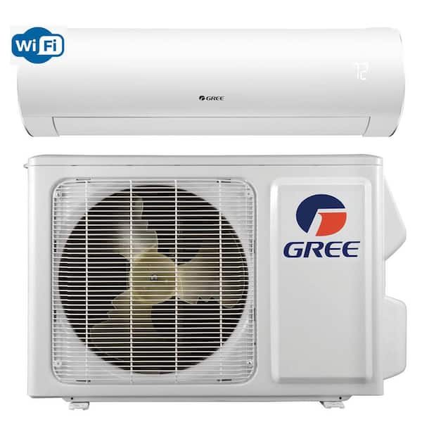 GREE Sapphire 22,000 BTU 2-Ton Ductless Mini Split Air Conditioner with Inverter, Heat, Remote 208-Volt-230-Volt/60Hz
