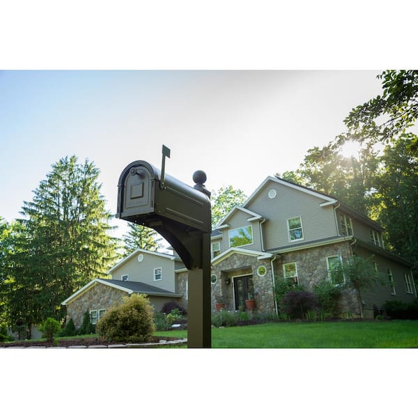 Farmhouse Metal Mailbox Wall Mounted Mailbox - Metal Farmhouse