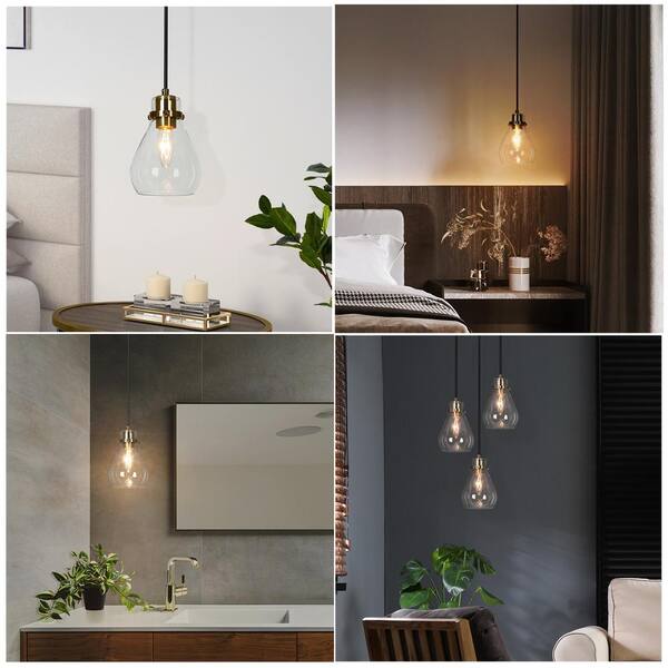 Uolfin Modern Teardrop Pendant Lighting 