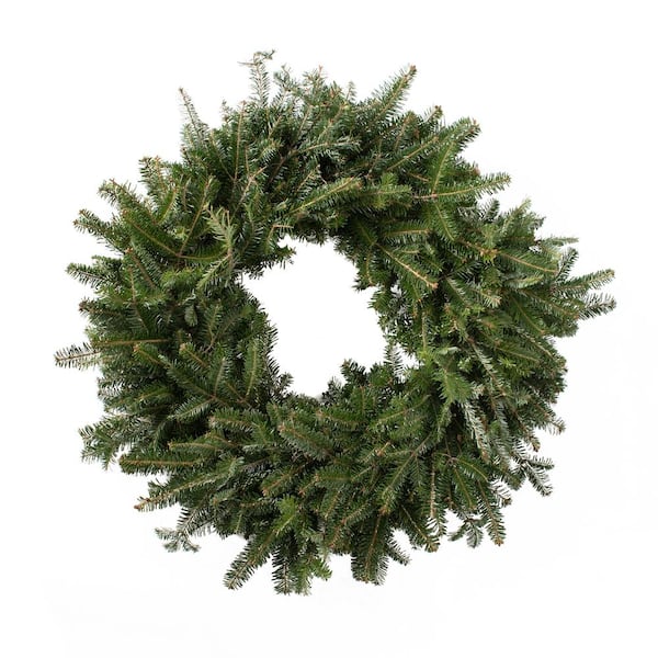 Cottage Farms Direct 24 in. Fresh Evergreen Fraser Fir Christmas Wreath