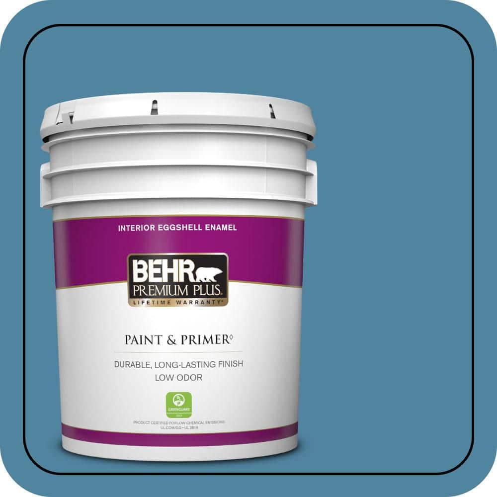 5 gal. #S490-5 Jay Bird Eggshell Enamel Low Odor Interior Paint & Primer price history on PriceWatchPro