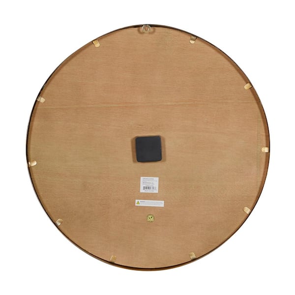 Buy RANDOM Brown Round Textured 30.48 Cm Analogue Wall Clock