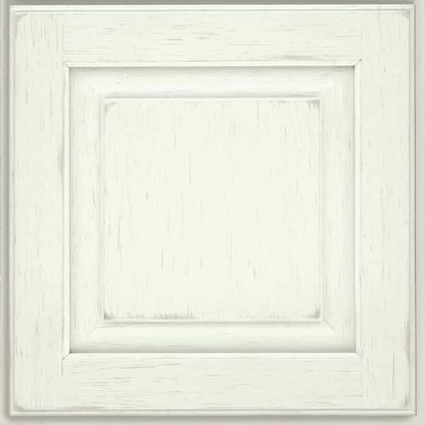 KraftMaid 14-5/8 in. x 14-5/8 in. Cabinet Door Sample in Aged Picket Fence