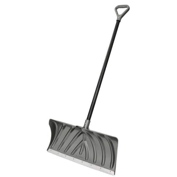 Suncast 52 in. Steel Handle Plastic Snow Shovel SP2425 - The Home