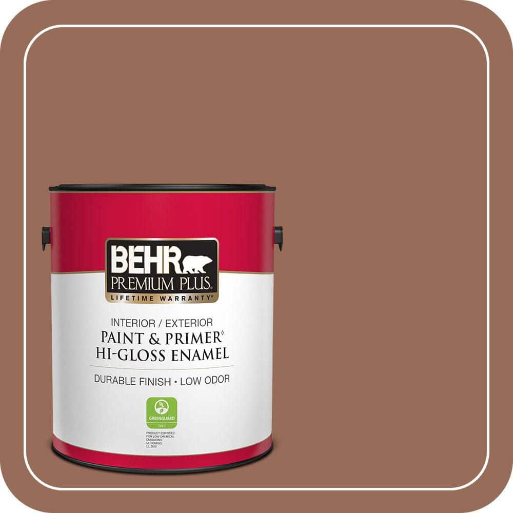 1 gal. #S200-6 Timeless Copper Hi-Gloss Enamel Interior/Exterior Paint & Primer price history on PriceWatchPro