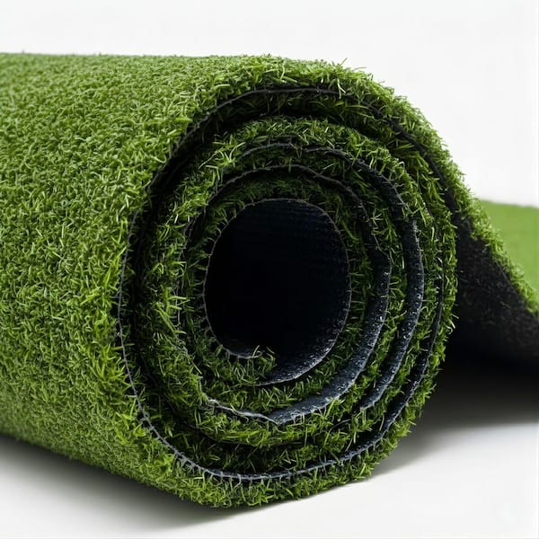 Evergreen Pro 7 x 11 Indoor/Outdoor Turf Green Artificial Grass Area Rug - Patio, Golf Practice, 6 ft. 6 in.x 11 ft.