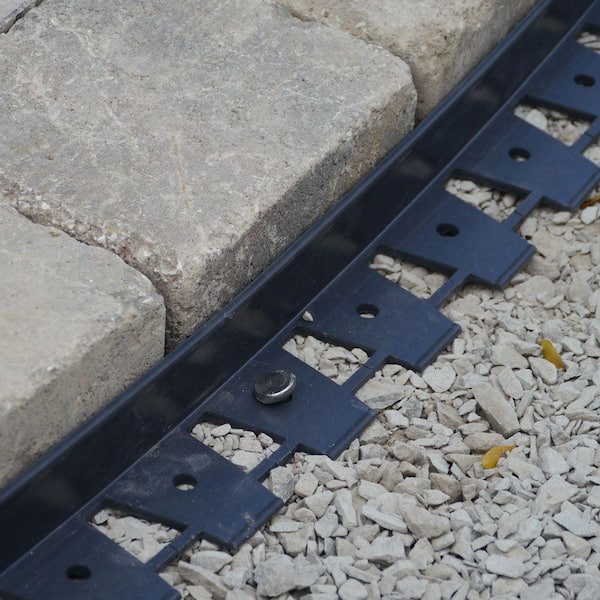 ProFlex 24 ft. Paver Edging Project Kit in Black ProFlex 24 ft. Paver Edging Project Kit in Black