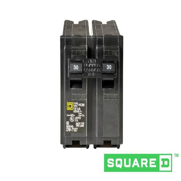 Your One Source HOM230CP 30-Amp Weatherproof Plug-On Circuit Breaker 