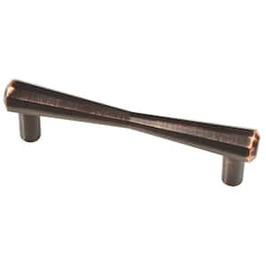 Melrose 3-3/4 in. (96 mm) Bronze With Copper Highlights Cabinet Drawer Pull