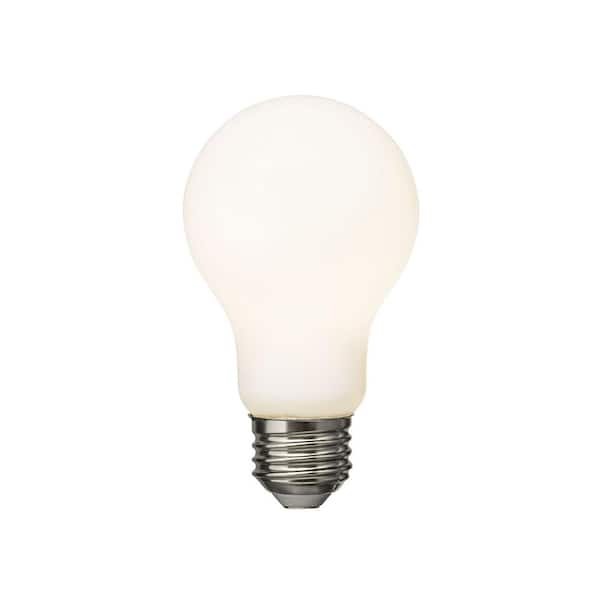 7.5-Watt Equivalent A19 Shape E26 Base Dimmable Frosted LED Light Bulb 2700K Soft White (1-Pack)