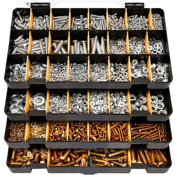 SenQWFa 3010-Piece Hardware Assortment Kit SAE Metric Phillips