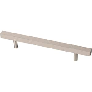Simple Square Bar 5-1/16 in. (128 mm) Stainless Steel Cabinet Drawer Pull (30-Pack)