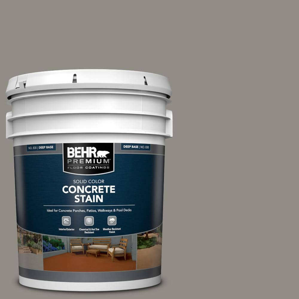 Have a question about BEHR PREMIUM 5 Gal. #PFC-69 Fresh Cement Solid ...