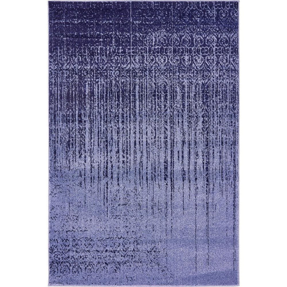 Del Mar Jennifer Blue 4' 0 x 6' 0 Area Rug price history on PriceWatchPro