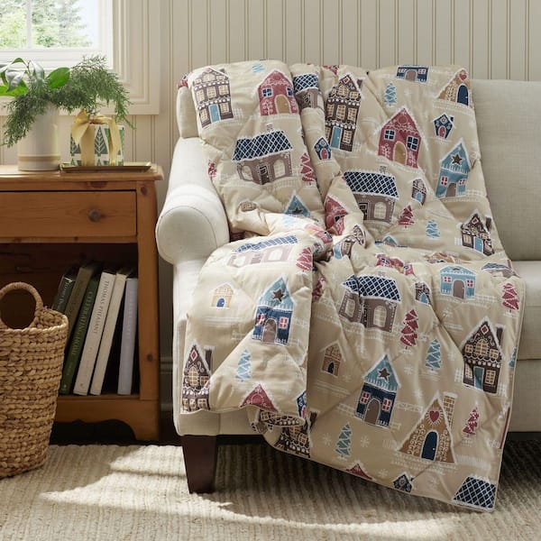 Company Essentials Loftaire Holiday Throw Blanket