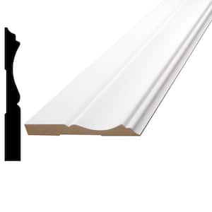 3/8 in. D x 3-1/4 in. W 84 in. L MDF Primed Colonial Baseboard Molding Pack (6-Pack)