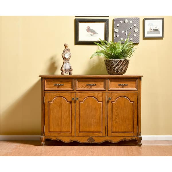 Vallia Furniture Cabinet Center-to-Center Pull, Antique Brass, 4.4" Center-to-Center