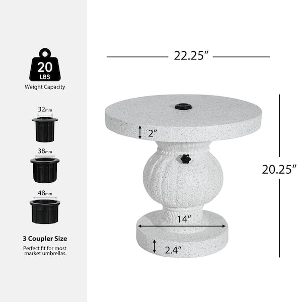 fill patio table umbrella hole UpinFun Ring Plug Cap Set for Outdoor Parasol Table Hole Cover Insert Pole Replacement Stabilizer Parts Black : Patio, Lawn & Garden Upgrade your patio experience with this set of umbrella hole rings and caps 2 Pcs Table Umbrella Hole