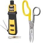 Punch Down Tool with 110/88 Blade & Network Wire Stripper