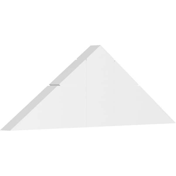 Ekena Millwork Saratoga 36 in. W x 12 in. H x 2 in. D Signature Polyurethane Bracket