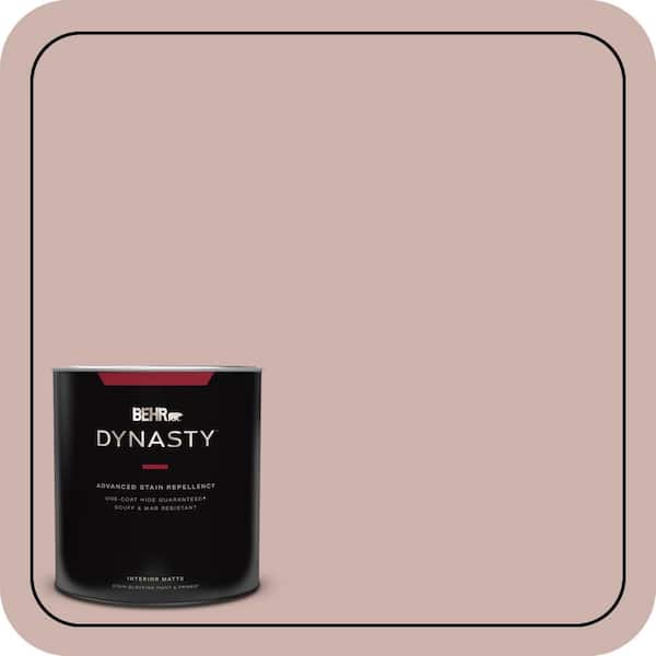 BEHR DYNASTY 1 qt. #180E-3 Plymouth Notch Matte Interior Stain-Blocking Paint & Primer