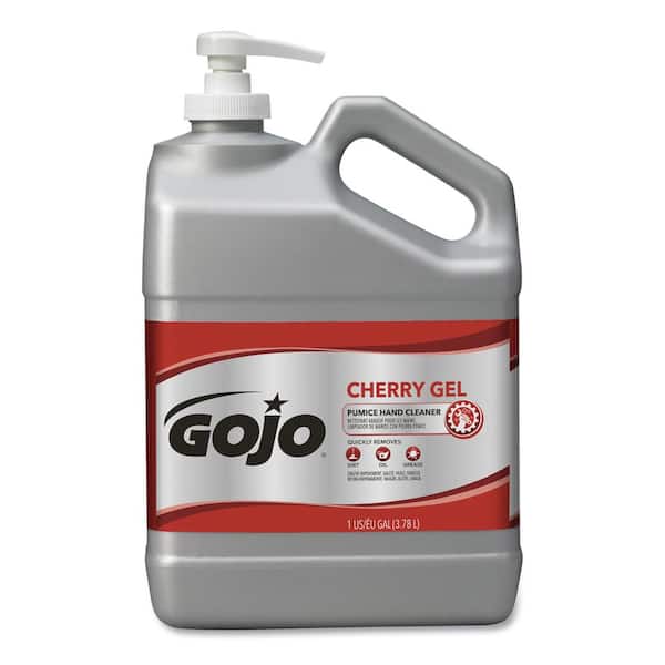 GoJo 1 gal. Cherry Scent Gel Pumice Hand Soap GOJ235802EA The Home Depot