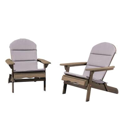 Adirondack Folding Chair by Leisure Line FREE SHIPPING Gray BRAND NEW 