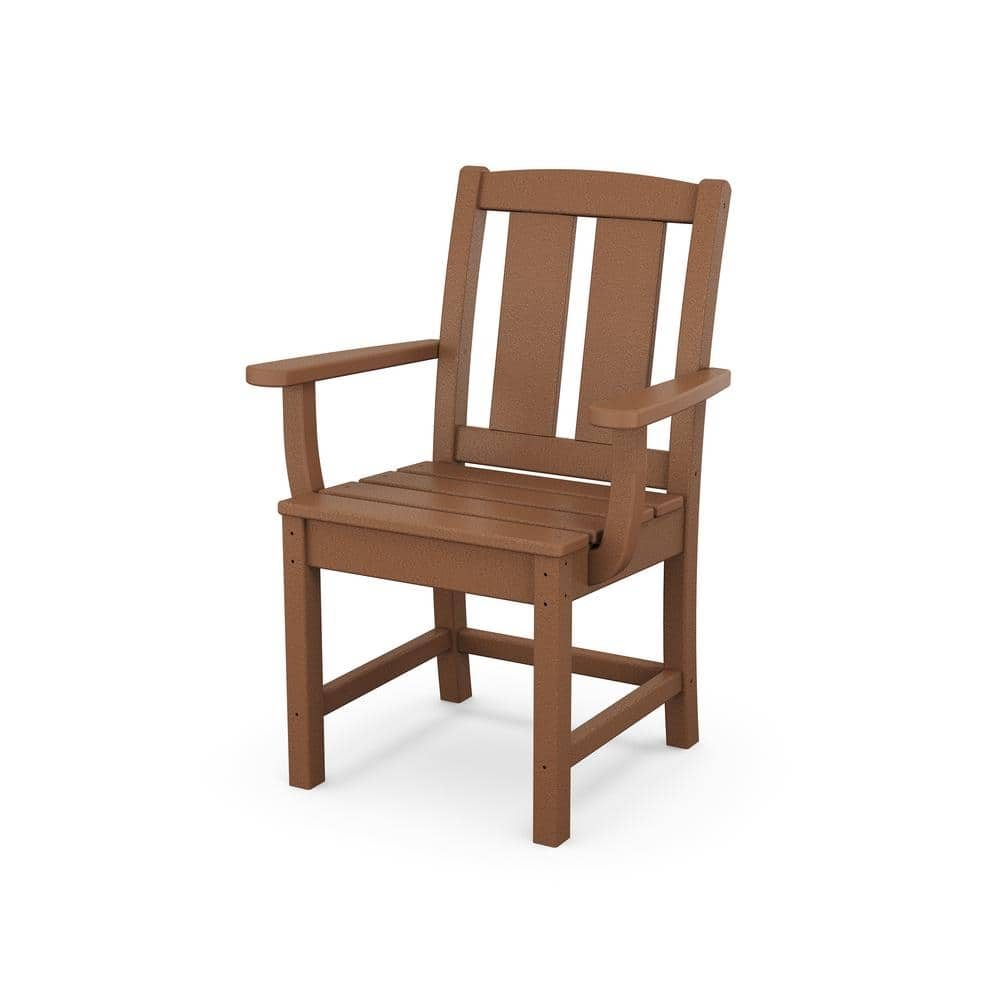 Mission Dining Arm Chair in Teak -  POLYWOOD, TLD240TE